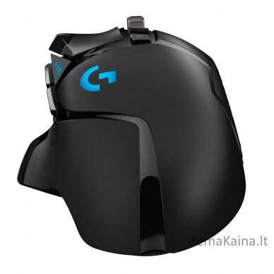 Logitech G G502 HERO kompiuterio pelė Dešinės rankos USB A tipo Optinis 16000 DPI 1