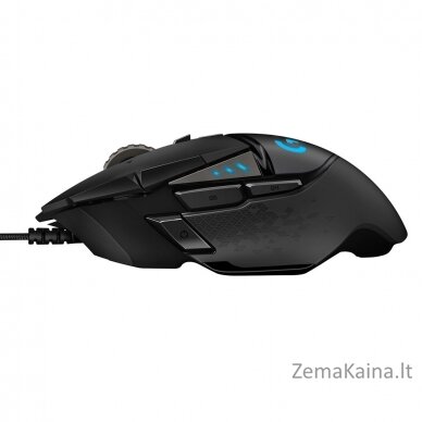 Logitech G G502 HERO kompiuterio pelė Dešinės rankos USB A tipo Optinis 16000 DPI 2