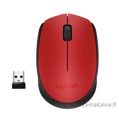 Logitech M171 kompiuterio pelė Abiems rankoms Radijo dažnio belaidė Optinis 1000 DPI