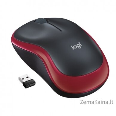 Logitech M185 kompiuterio pelė Abiems rankoms Radijo dažnio belaidė Optinis 1000 DPI