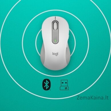 Logitech Signature M650 kompiuterio pelė Kairė ranka RD belaidis ryšys + „Bluetooth“ Optinis 2000 DPI 4