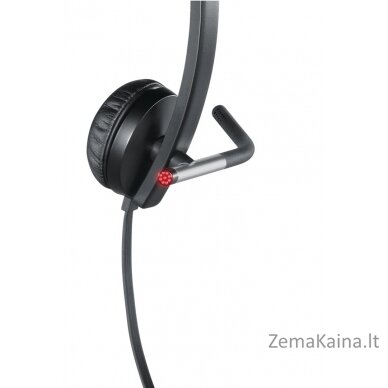 Logitech USB Headset Stereo H650e Laisvų rankų įranga Vielinis Su lankeliu Biuras / skambučių centras Juoda, Sidabras 2