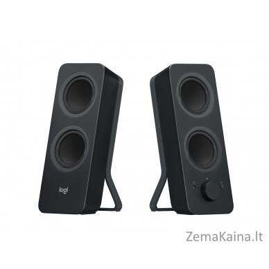 Logitech Z207 Bluetooth 2.0 juodos spalvos stereofoniniai garsiakalbiai 3