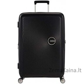 Mała kabinowa walizka American Tourister Soundbox EXP - bass black