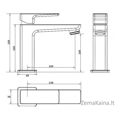 Maišytuvas Omnires Parma PM7411IN 2