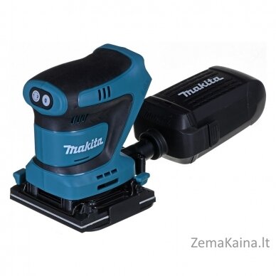 Makita DBO481Z Nešiojamasis šlifuoklis Išcentrinis orbitinis šlifuoklis 14000 OPM Juoda, Mėlyna 210 W