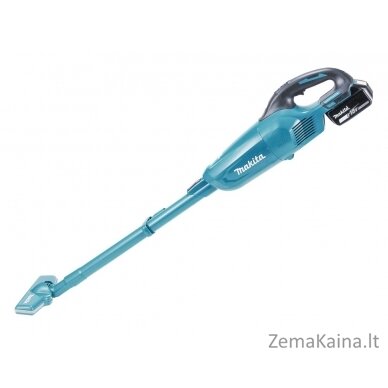 Makita DCL280FZ siurblys-šluota / elektrinė šluota Baterija Sausa Bemaišis 0,75 L Mėlyna 1