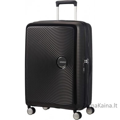 Mała kabinowa walizka American Tourister Soundbox EXP - bass black 1