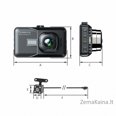 Manta DVR504F DUO Black 1