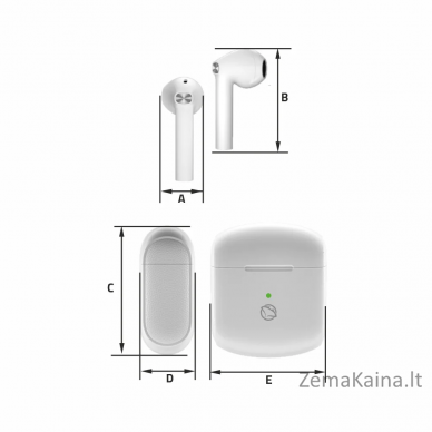 Manta MTWS010W Rytmo X TWS White 2