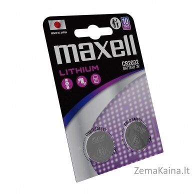 MAXELL CR2032 Battery specialized 2 pcs. 2