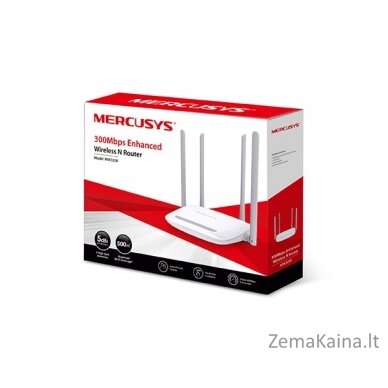 Mercusys MW325R belaidis maršrutizatorius Viena juosta (2,4 GHz) Greitas eternetas Balta 2