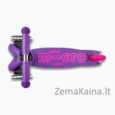 Micro hulajnoga Mini Deluxe LED Purple/Pink