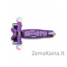 Micro Hulajnoga Mini Deluxe Magic Purple LED