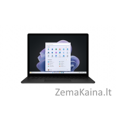 Microsoft Surface Laptop 5 Intel® Core™ i5 i5-1245U Knyginis kompiuteris 34,3 cm (13.5") Lietimui jautrus ekranas 16 GB LPDDR5x-SDRAM 256 GB SSD Wi-Fi 6 (802.11ax) Windows 11 Pro Juoda