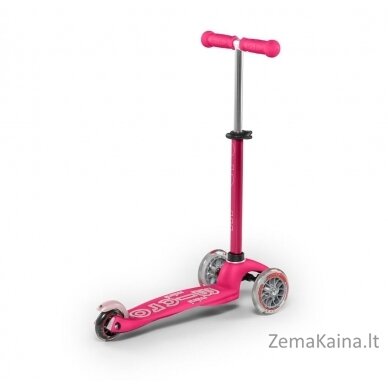 Micro Trójkołowa hulajnoga dziecięca Mini Deluxe Pink 2