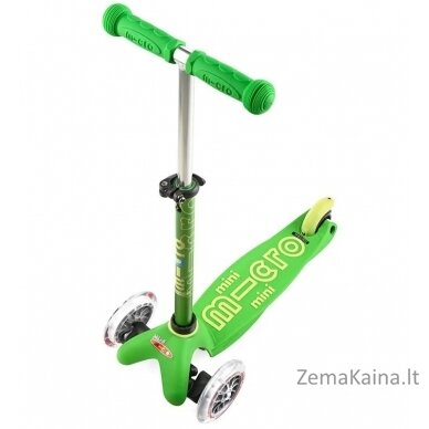 Micro Trójkołowa hulajnoga/jeździk Mini 3w1 Deluxe Green 2