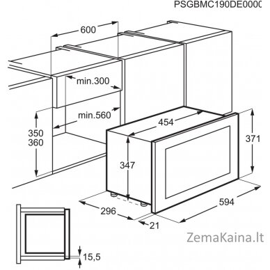 Mikrobangė Electrolux KMFE172TEX 2