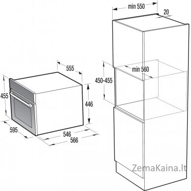 Mikrobange Gorenje GCM812B 1