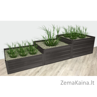 Modulinė pakelta lysvė KLASIKA GARDEN "Laiptai"
