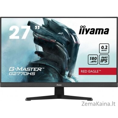 MONITOR IIYAMA LED 27" G2770HS-B1 180Hz 7