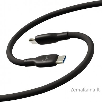 Motorola Silicone Cable C-C 5A 2m, Black