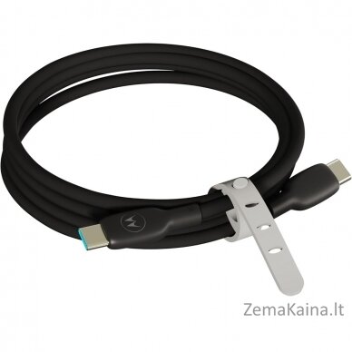 Motorola Silicone Cable C-C 5A 2m, Black 1