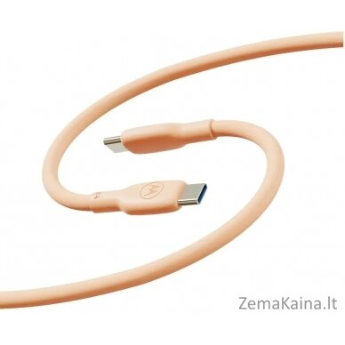 Motorola Silicone Cable C-C 5A 2m, Peach Fuzz