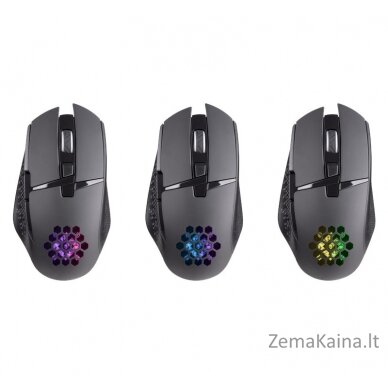 MOUSE DEFENDER GM-514 GLORY OPTIC RF RGB 3200dpi 7P BLACK 2