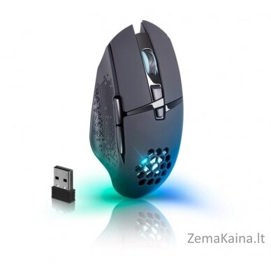 MOUSE DEFENDER GM-514 GLORY OPTIC RF RGB 3200dpi 7P BLACK 3