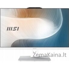 MSI AIO Modern AM242P 12M-1249XEU i3-1215U 27" IPS LED FHD Non-Touch Anti-Glare 8GB SSD512GB M.2 AX211 WiFi 6E NoOS WHITE