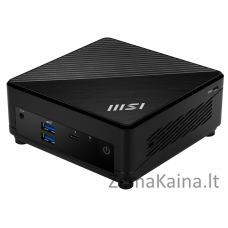 MSI Cubi 5 12M-002EU Intel® Core™ i5 i5-1235U 8 GB DDR4-SDRAM 512 GB SSD Windows 11 Pro Mini PC Mini kompiuteris Juoda