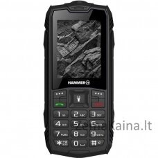 Mygtukinis telefonas MyPhone Hammer Rock Dual Black