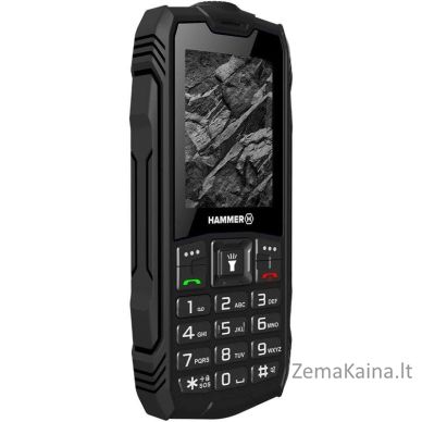 Mygtukinis telefonas MyPhone Hammer Rock Dual Black 1