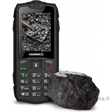 Mygtukinis telefonas MyPhone Hammer Rock Dual Black 7