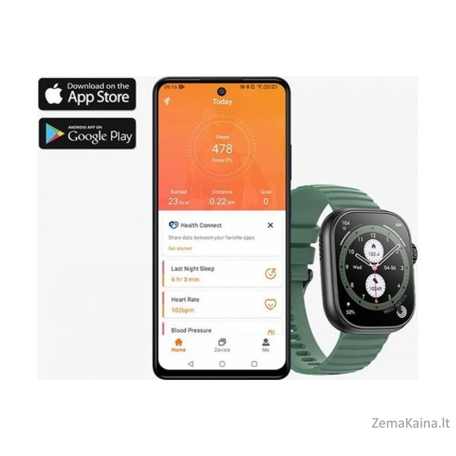 MyPhone Watch Tool Olive Green 6