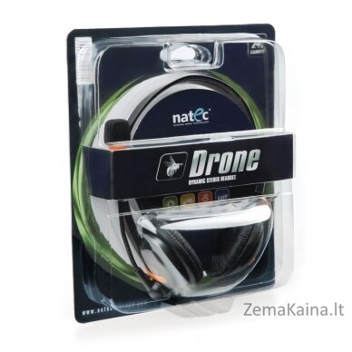 NATEC Drone Headset Head-band Black, Orange 5