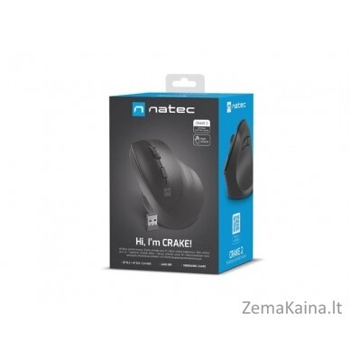 NATEC VERTICAL MOUSE CRAKE 2 WIRELESS 6