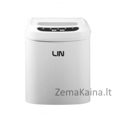 Nešiojamas ledo kubelių gamintojas LIN ICE PRO-W12 white