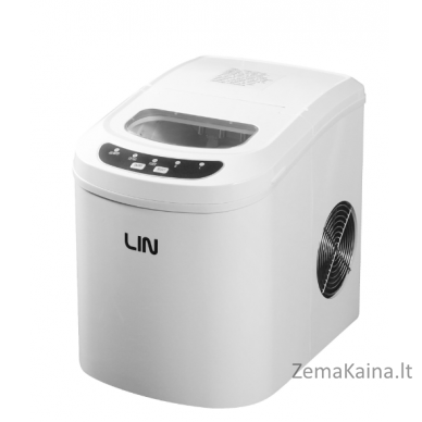 Nešiojamas ledo kubelių gamintojas LIN ICE PRO-W12 white 1