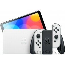 Nintendo Nintendo Switch OLED White + Mario Kart 8 Deluxe + 12 mėnesių NSO (NSH087)