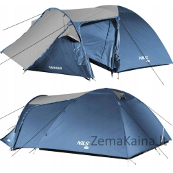Nils Extreme NC6012 pėsčiųjų palapinė BLUE-GREY TREKKER NILS CAMP CAMPING TENT