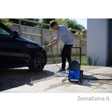 Nilfisk Core 130-6 PowerControl - CAR WASH EU slėginis plautuvas Vertikaliai Elektrinis 462 l/h Juoda, Mėlyna