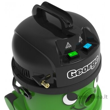 Numatic GVE370-2 dulkių siurblys 1200 W Cilindrinis dulkių siurblys Sausas ir drėgnas Dulkių maišas 15 L 5