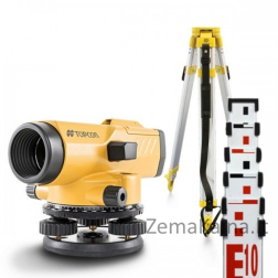 Optinio nivelyro Topcon AT-B4A komplektas