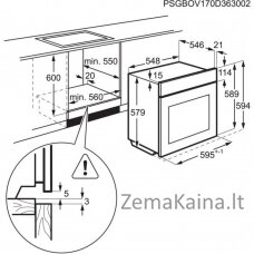 Orkaitė AEG BSK988330M