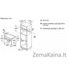 Orkaitė Bosch CMG936AB1S