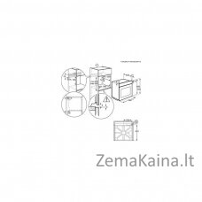 Orkaitė Electrolux COE7P31B