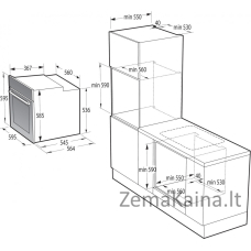 Orkaitė Gorenje BPSA6747DGWI