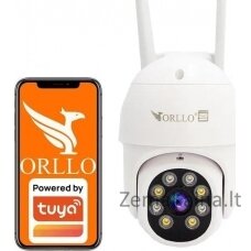 ORLLO IP kamera Orllo TZ5 IP kamera lauko pasukama 5Mpx 4G SIM Tuya